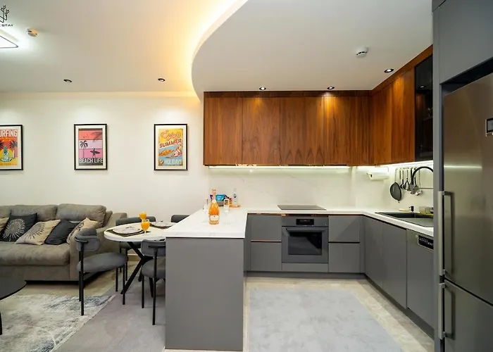 Appartamento Touch The Sky At Nordic Sky Modern *