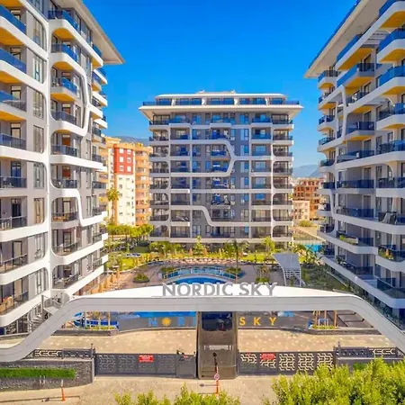 Summer Vibes At Upscale Nordic Sky Residence Alanya شقة ألانيا