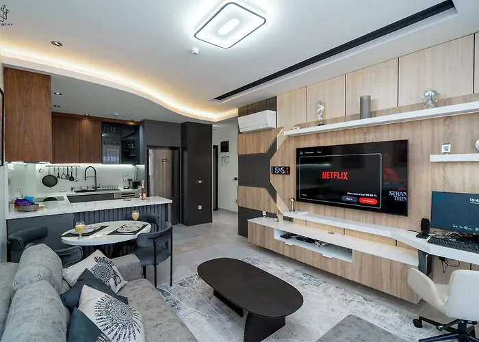 Touch The Sky At Nordic Sky Modern * Alanya