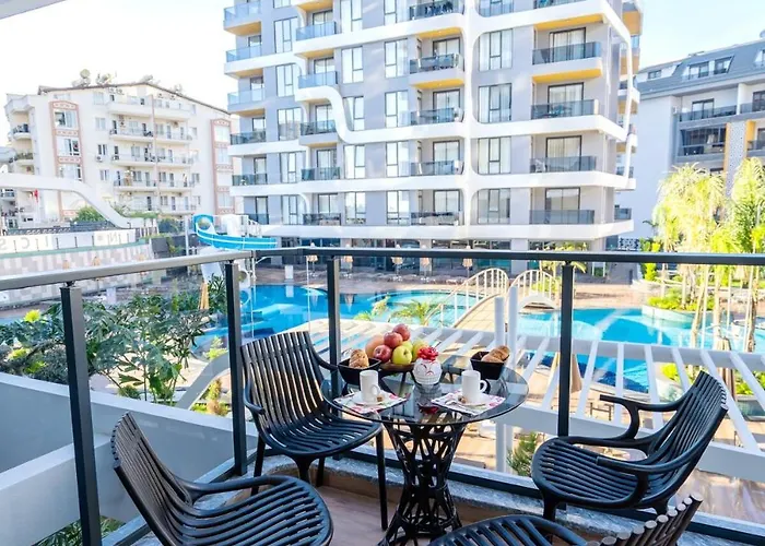 Touch The Sky At Nordic Sky Modern Lägenhet Alanya