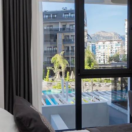 Apartamento Summer Vibes At Upscale Nordic Sky Residence Alanya *