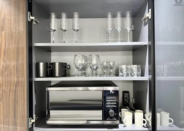 公寓 Touch The Sky At Nordic Sky Modern